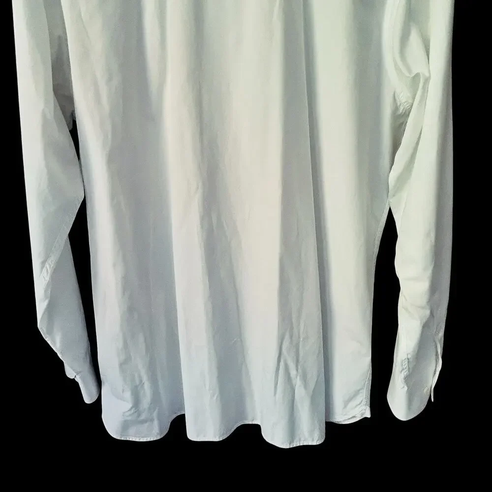 Banana Republic Men’s Tailored Slim Fit Tall 100% Cotton Button Up Shirt XL